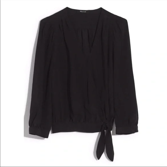 Madewell wrap top - Picture 4 of 7